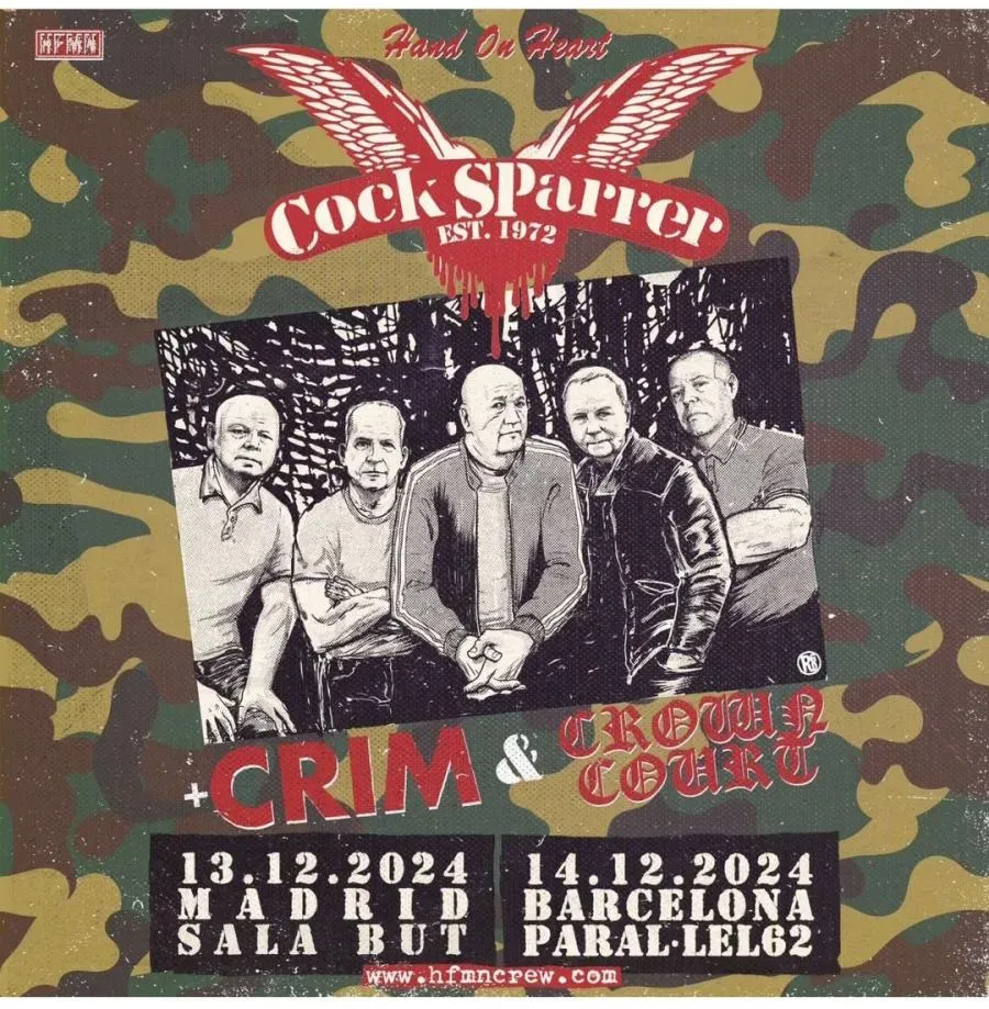 Cock Sparrer at Hollywood Palladium, 22 November | Event in Los Angeles | AllEvents