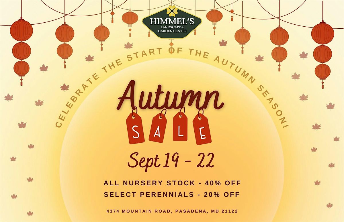Autumn Sale, 19 September | Event in Pasadena | AllEvents