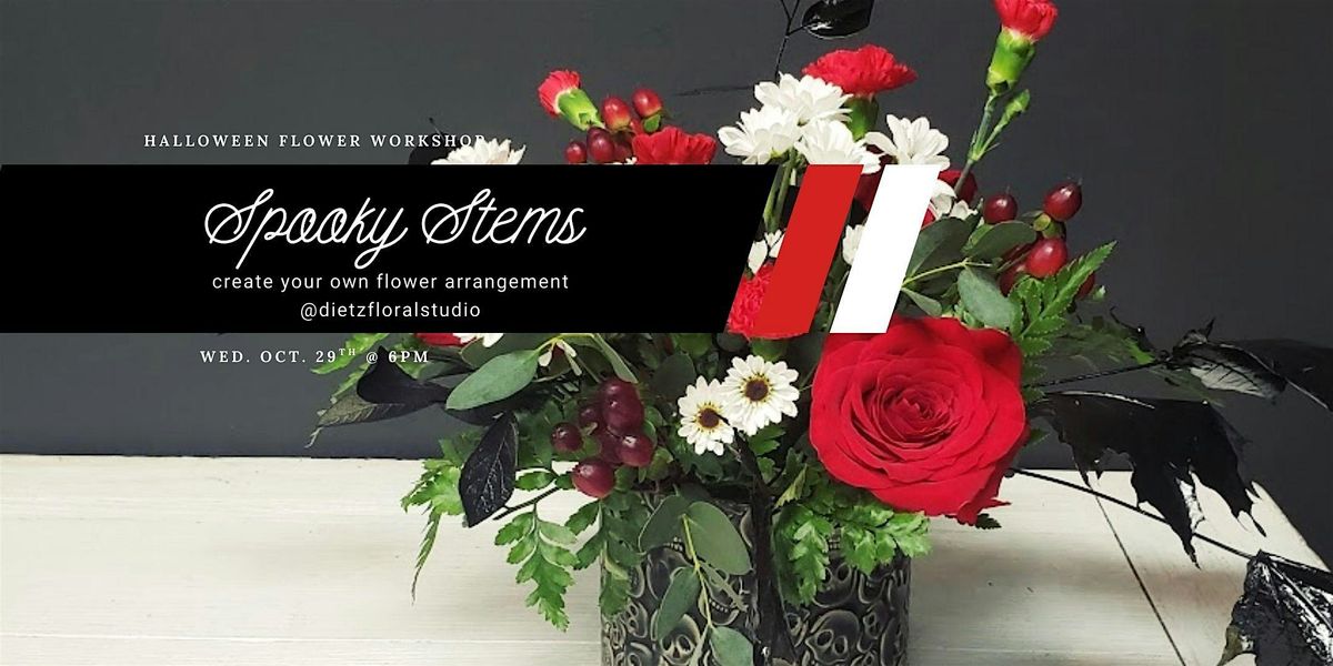 Spooky Stems: A Halloween Flower Workshop, 29 October | Event in Cuyahoga Falls | AllEvents