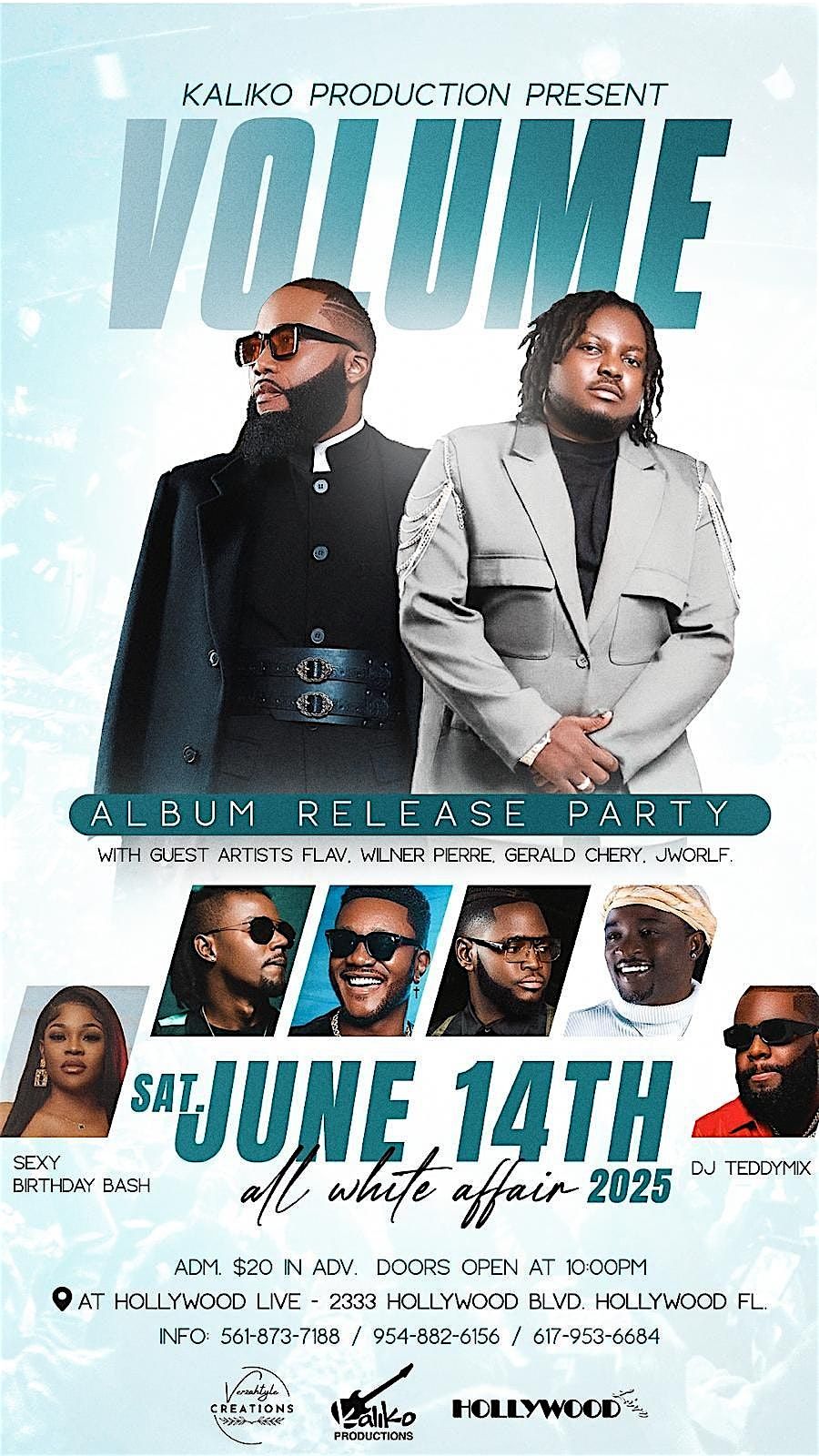 VOLUME ALBUM RELEASE PARTY, 14 June | Event in Hollywood | AllEvents