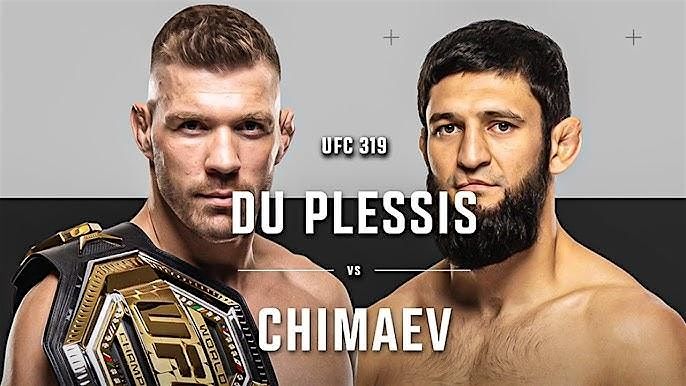 UFC 319: Plessis vs. Chimaev, 16 August | Event in San Diego | AllEvents