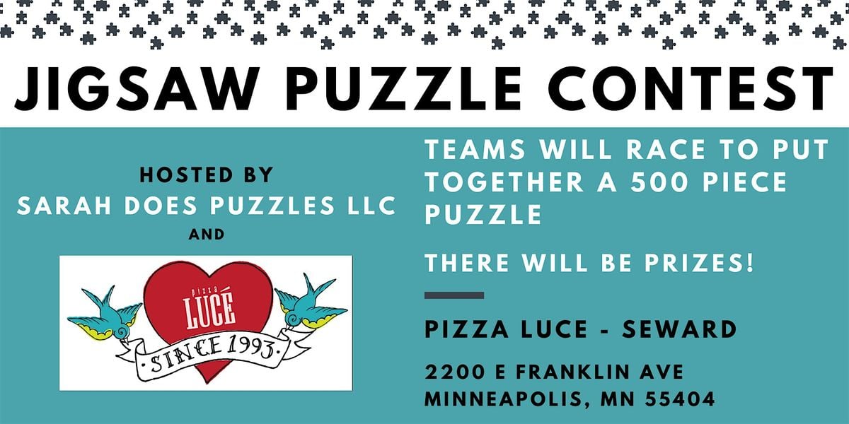 Team Jigsaw Puzzle Contest at Pizza Luce Seward - July 2025, 13 July | Event in Minneapolis | AllEvents