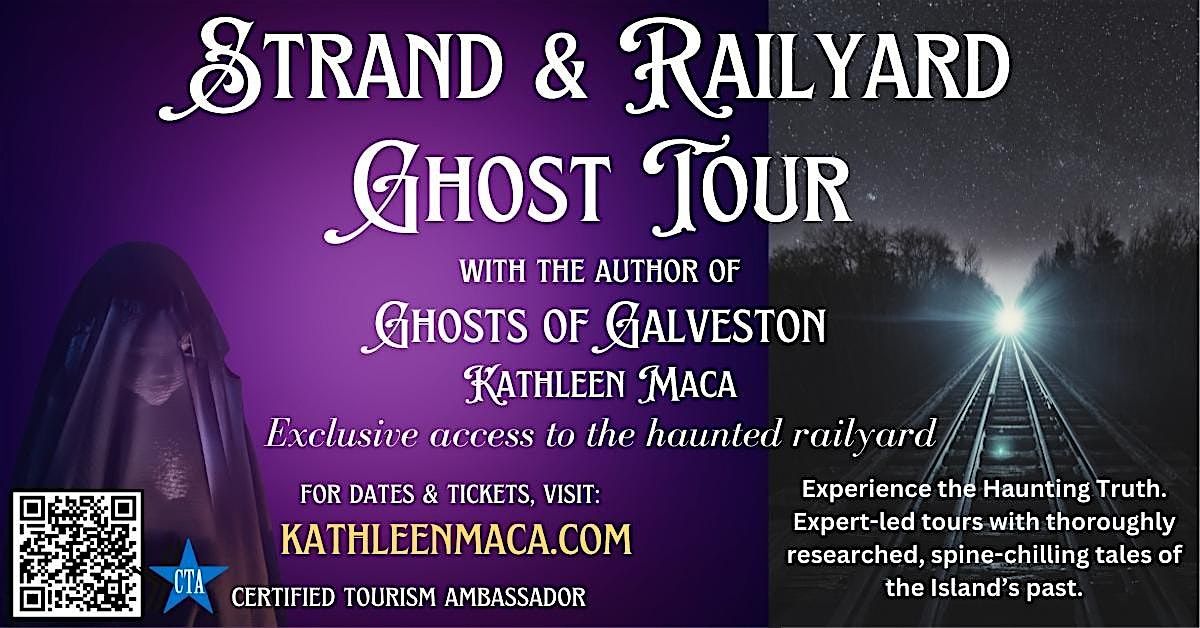 Haunted Railyard & Strand Ghost Tour with Local Expert, 26 July | Event in Galveston | AllEvents