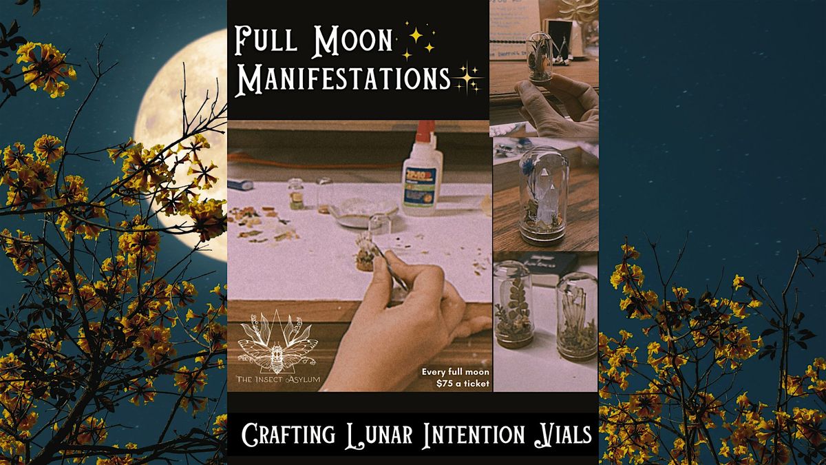 Full Moon Manifestations: Crafting Lunar Intention Vials | Event in chicago | AllEvents