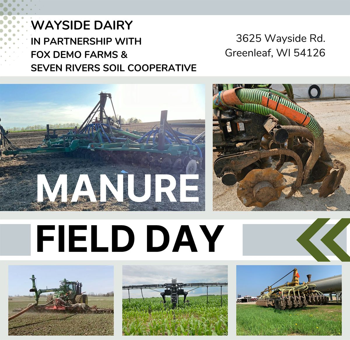Wayside Dairy Manure Field Day, 19 August | Event in Greenleaf | AllEvents
