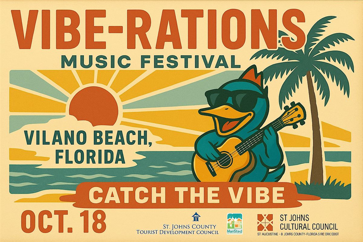 Vibe-Rations Music Festival 2025, 18 October | Event in St. Augustine | AllEvents