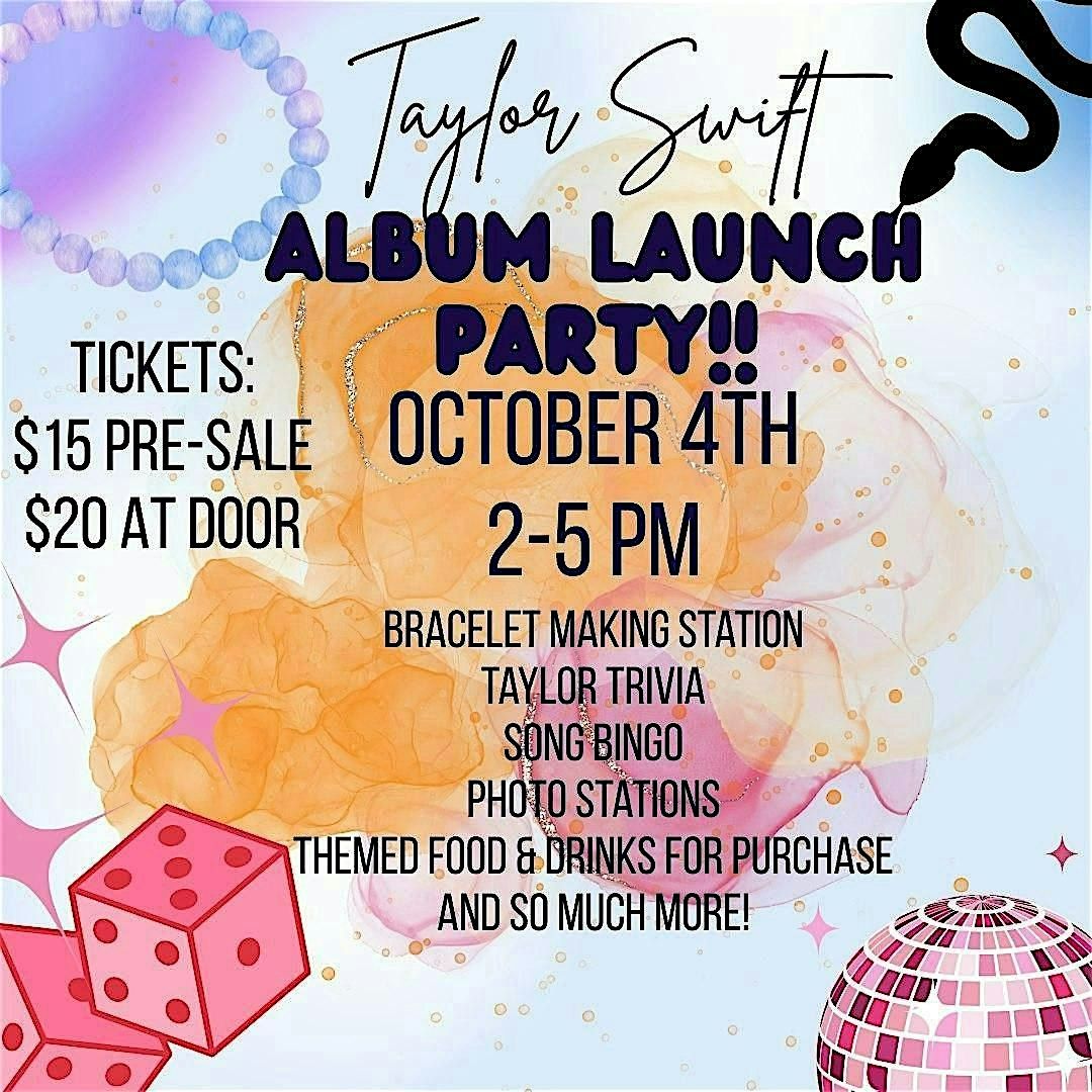 Taylor Swift Album Launch Party!, 4 October | Event in Gettysburg | AllEvents