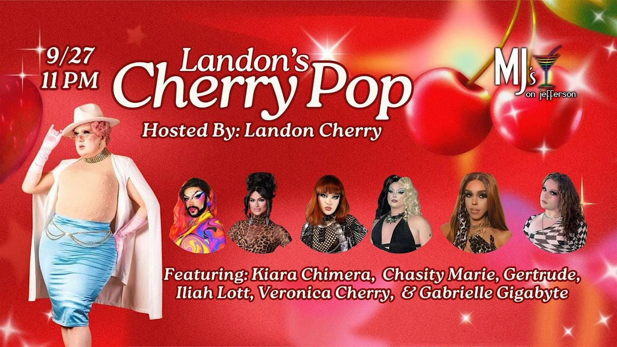 Landon's Cherry Pop with Landon Cherry, 27 September | Event in Dayton | AllEvents