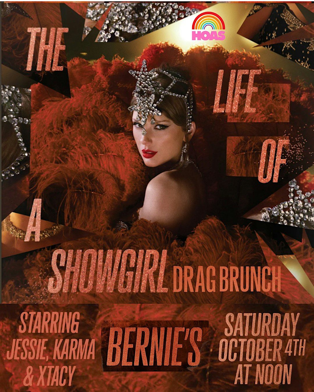 Life of a Showgirl Drag Brunch || Taylor Swift & Friends, 4 October | Event in Hamilton | AllEvents
