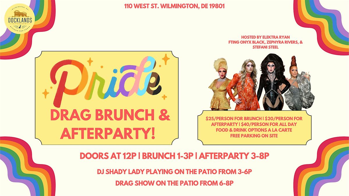 Pride Drag Brunch and After Party, 8 June | Event in Wilmington | AllEvents