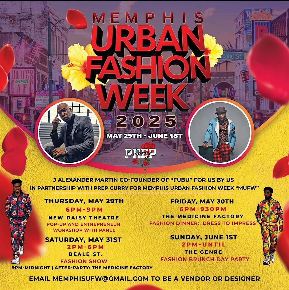 For Us By Us "FUBU' Memphis Urban Fashion Week (MUFW) Hosted by Prep Curry, 30 May | Event in Memphis