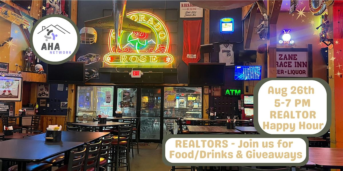 August AHA Licking & Muskingum Co. REALTORS join us for Apps & Happy Hour!, 26 August | Event in Zanesville