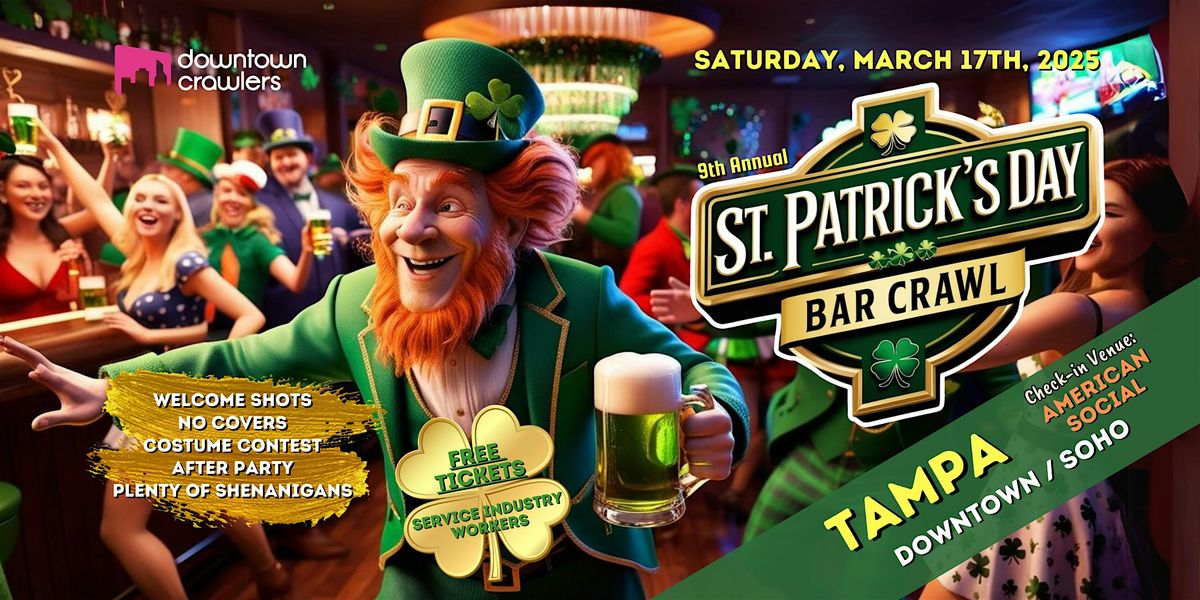 st paddys day pub crawl orlando