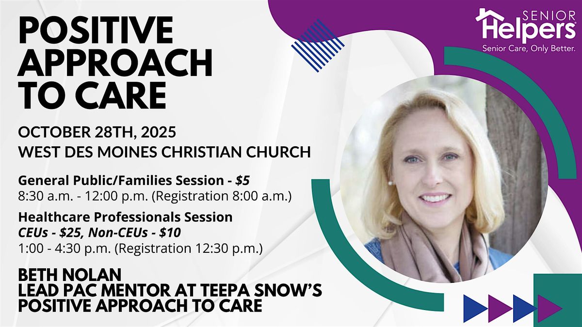 Positive Approach To Care - Healthcare Professionals, 28 October | Event in West Des Moines | AllEvents