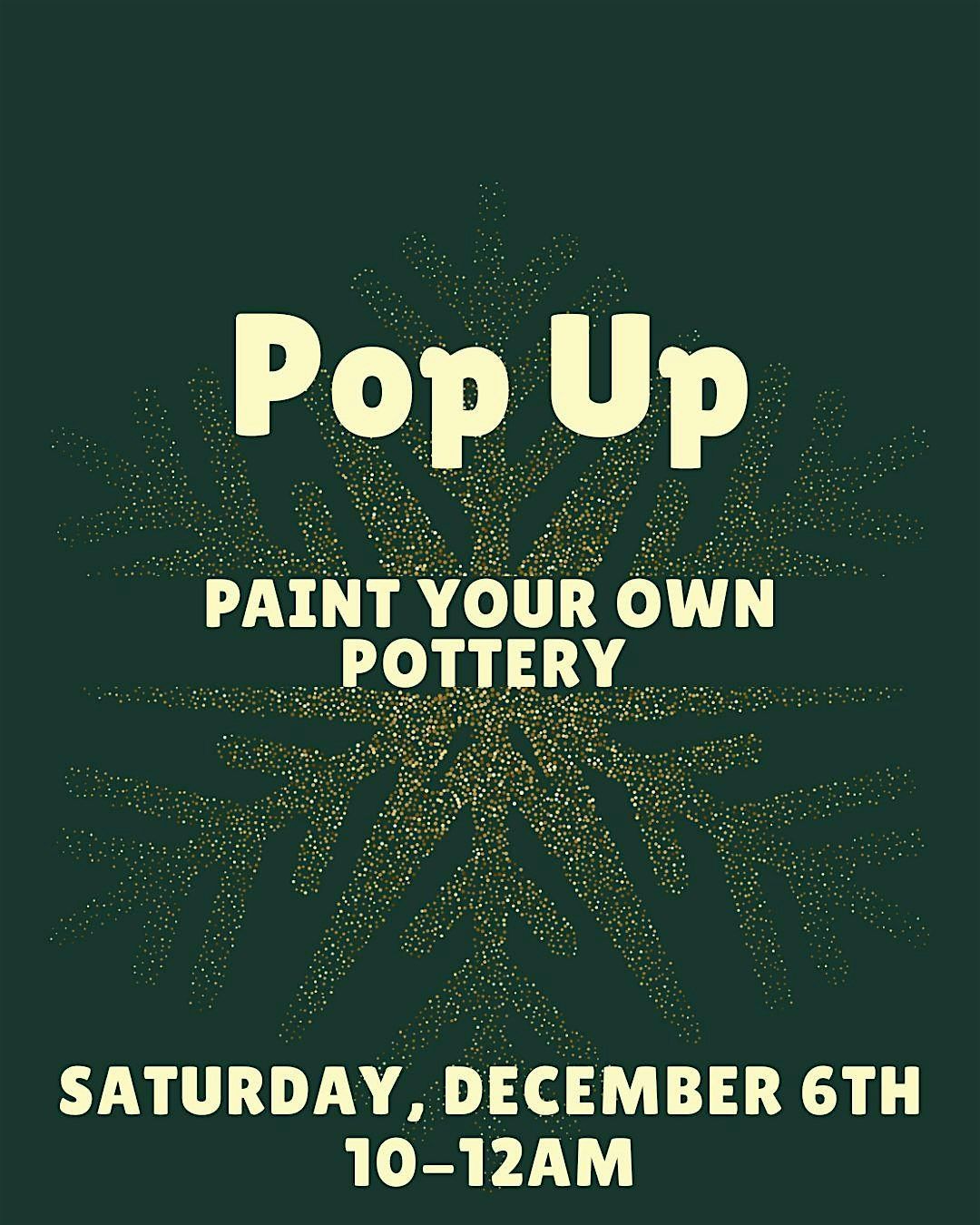 POP UP Paint your own pottery, 7 December | Event in Keene | AllEvents