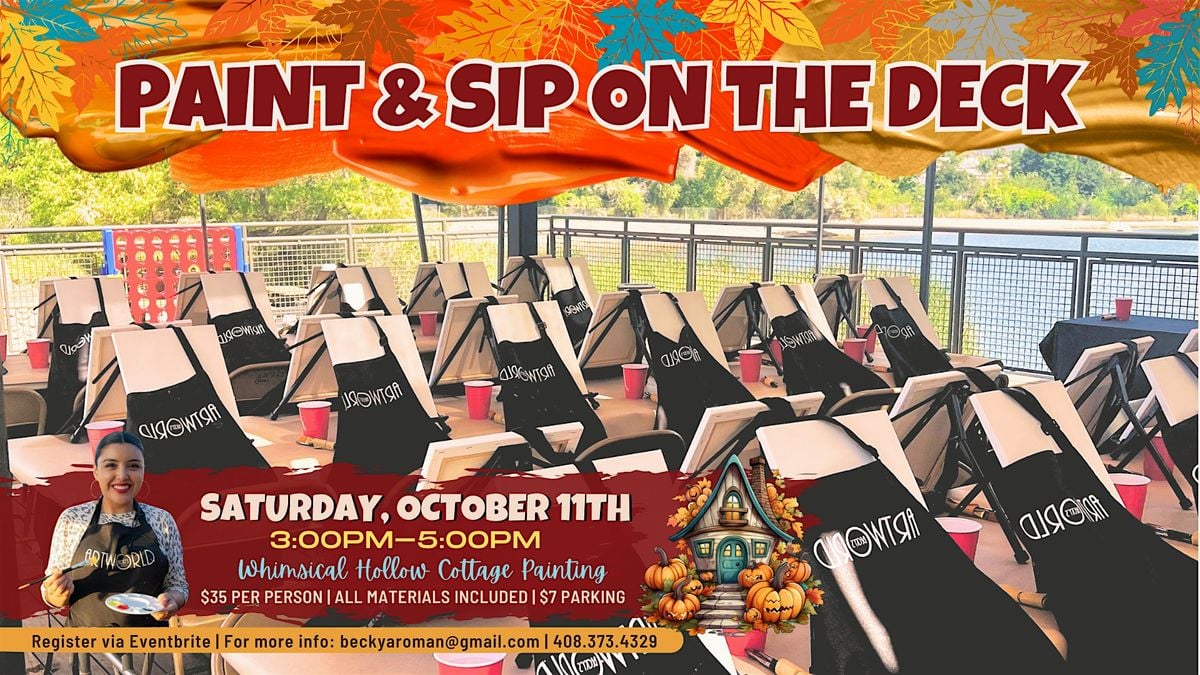 PAINT & SIP ON THE DECK: Whimsical Hollow Cottage, 11 October | Event in Santee | AllEvents