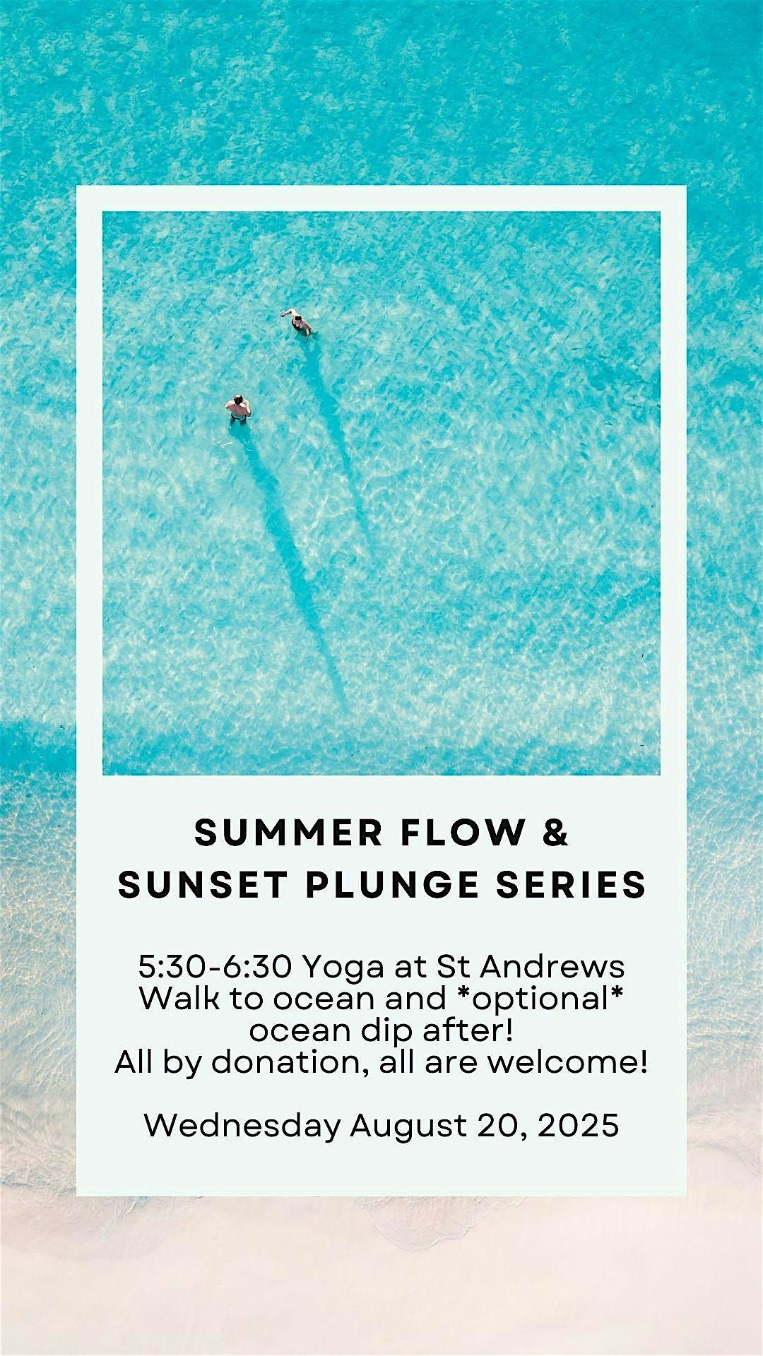Yoga Flow & Ocean Plunge, 20 August | Event in San Diego | AllEvents