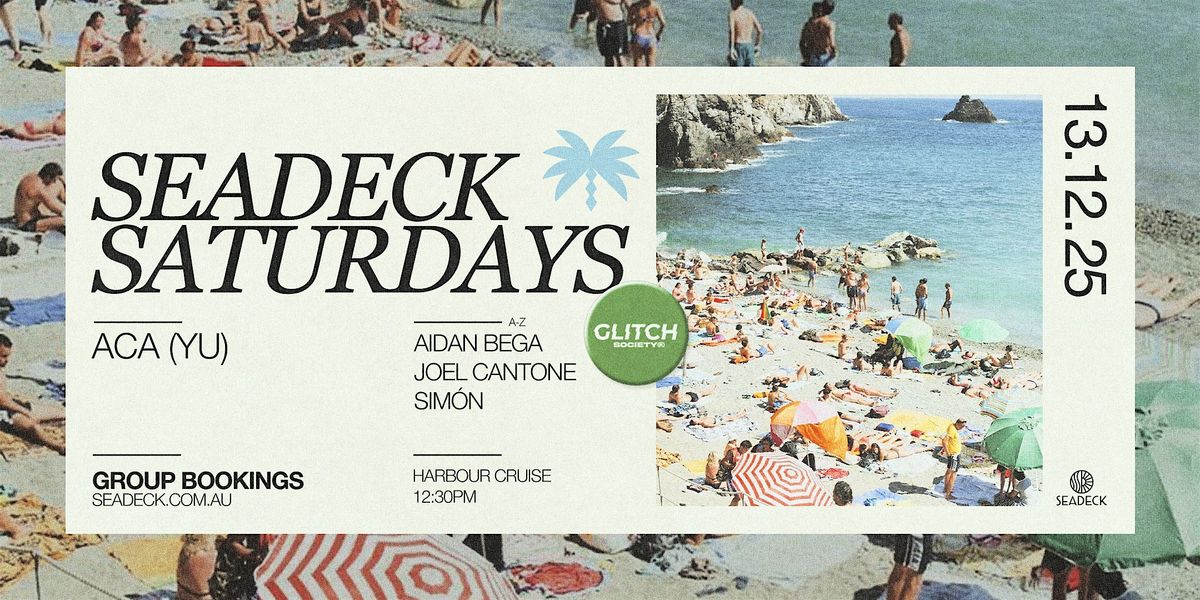 SEADECK SATURDAYS, 13 December | Event in Sydney | AllEvents