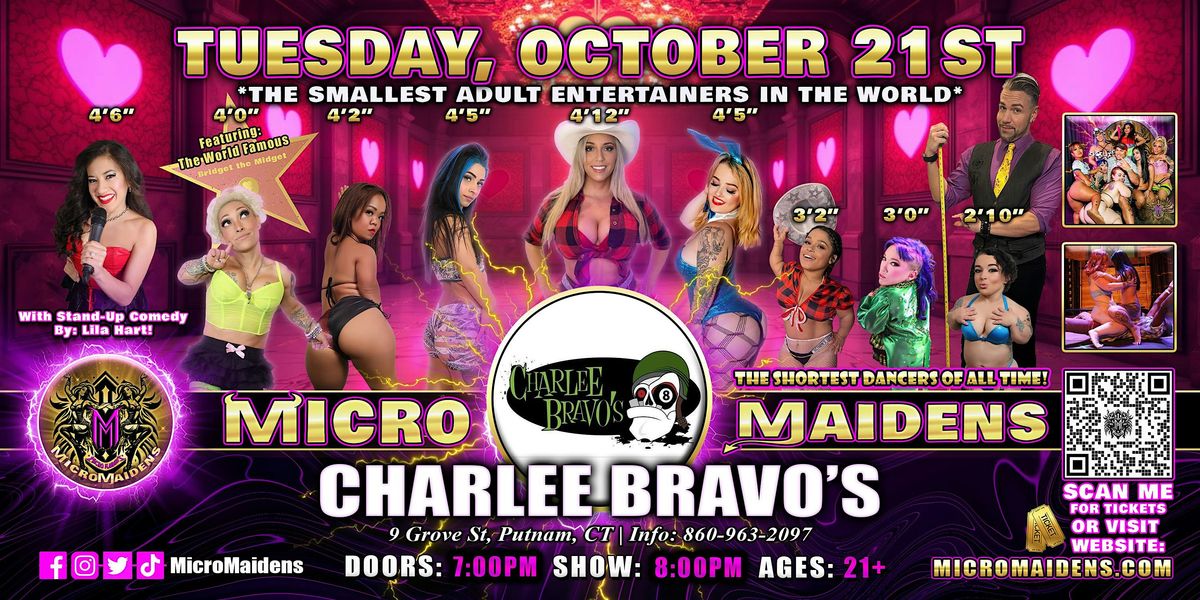 Putnam, CT - Micro Maidens Dwarf Dancers @ Charlee Bravo's, 21 October | Event in Putnam | AllEvents