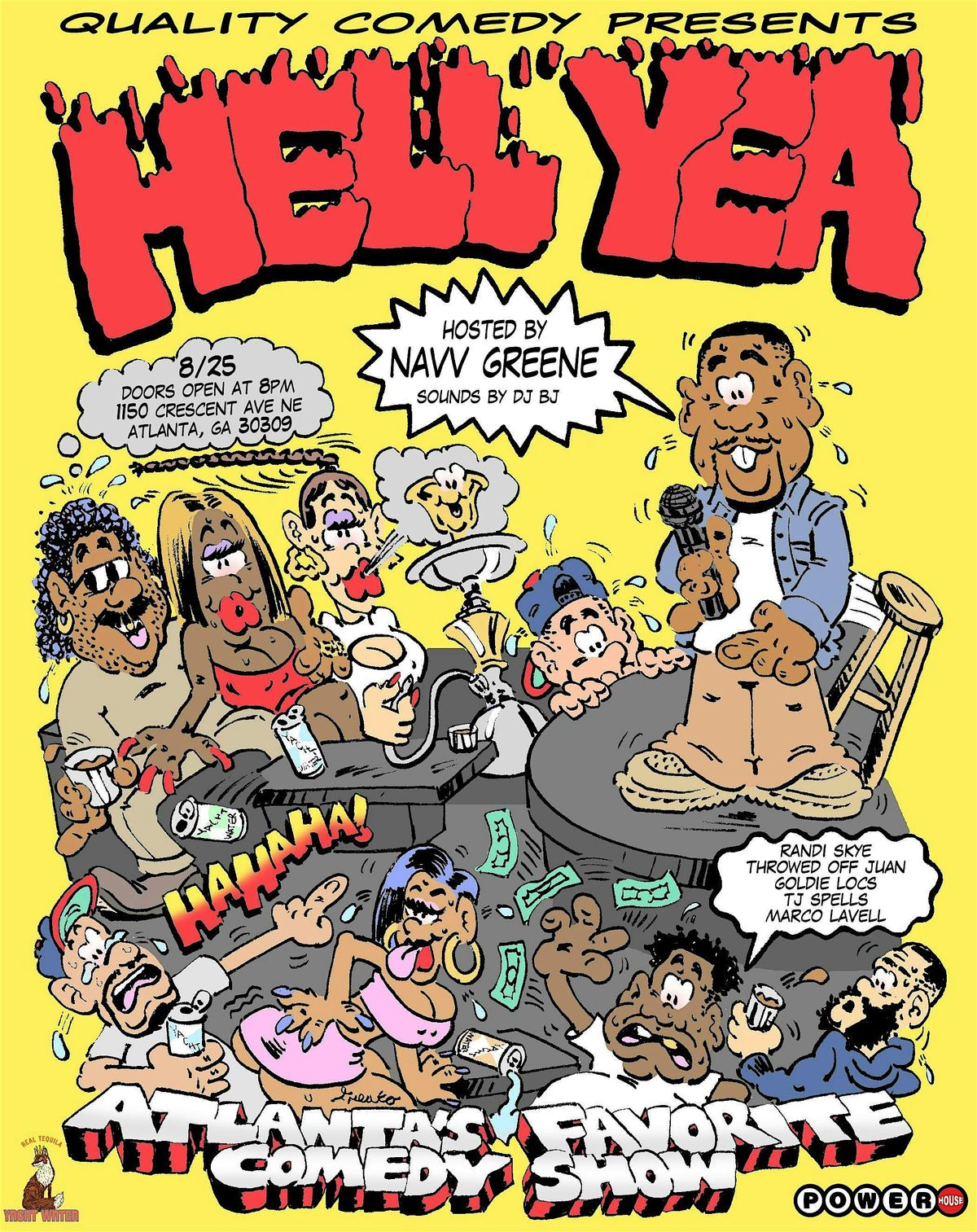 Hell Yea Comedy Show, 25 August | Event in Atlanta | AllEvents