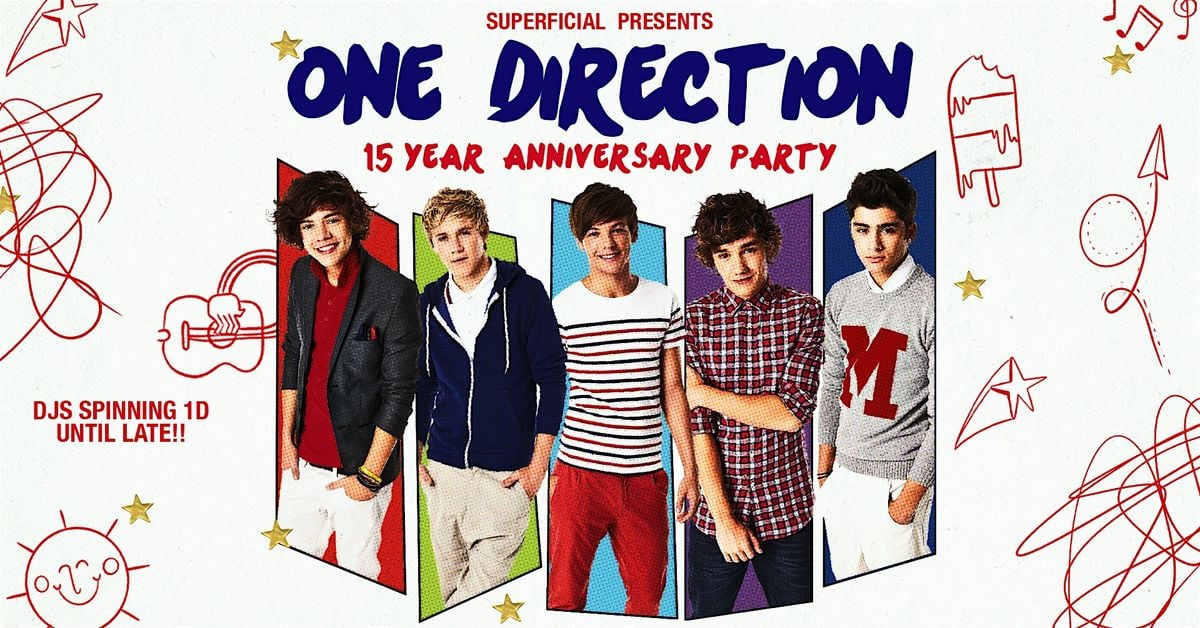 One Direction: 15th Anniversary Party - Toronto, 26 July | Event in Toronto | AllEvents
