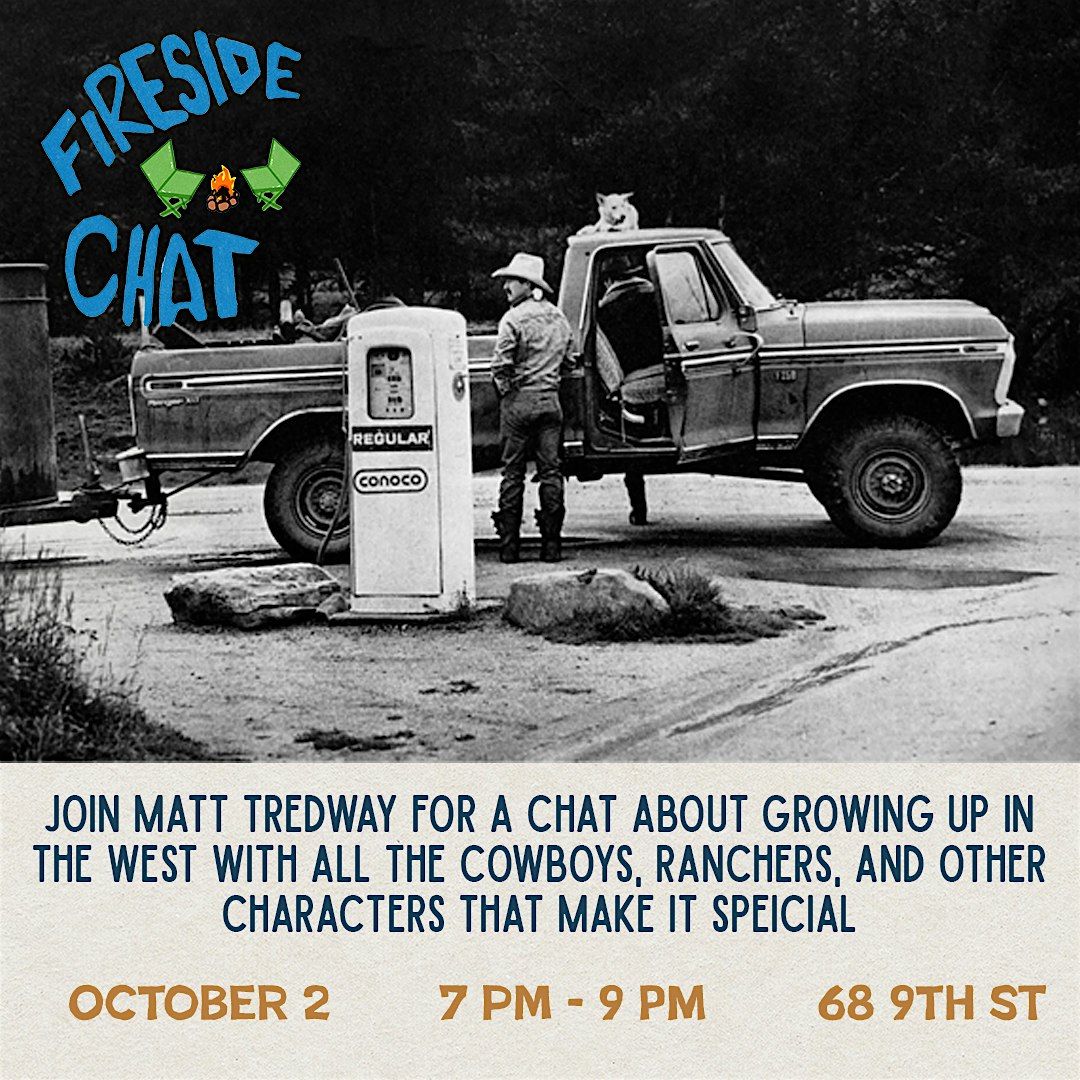 A Fireside Chat with Matt Tredway, 2 October | Event in Steamboat Springs | AllEvents