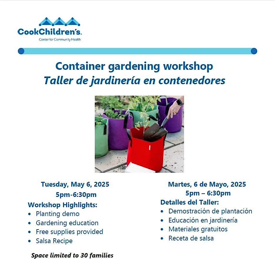 Container Gardening Workshop | Event in Fort Worth | AllEvents