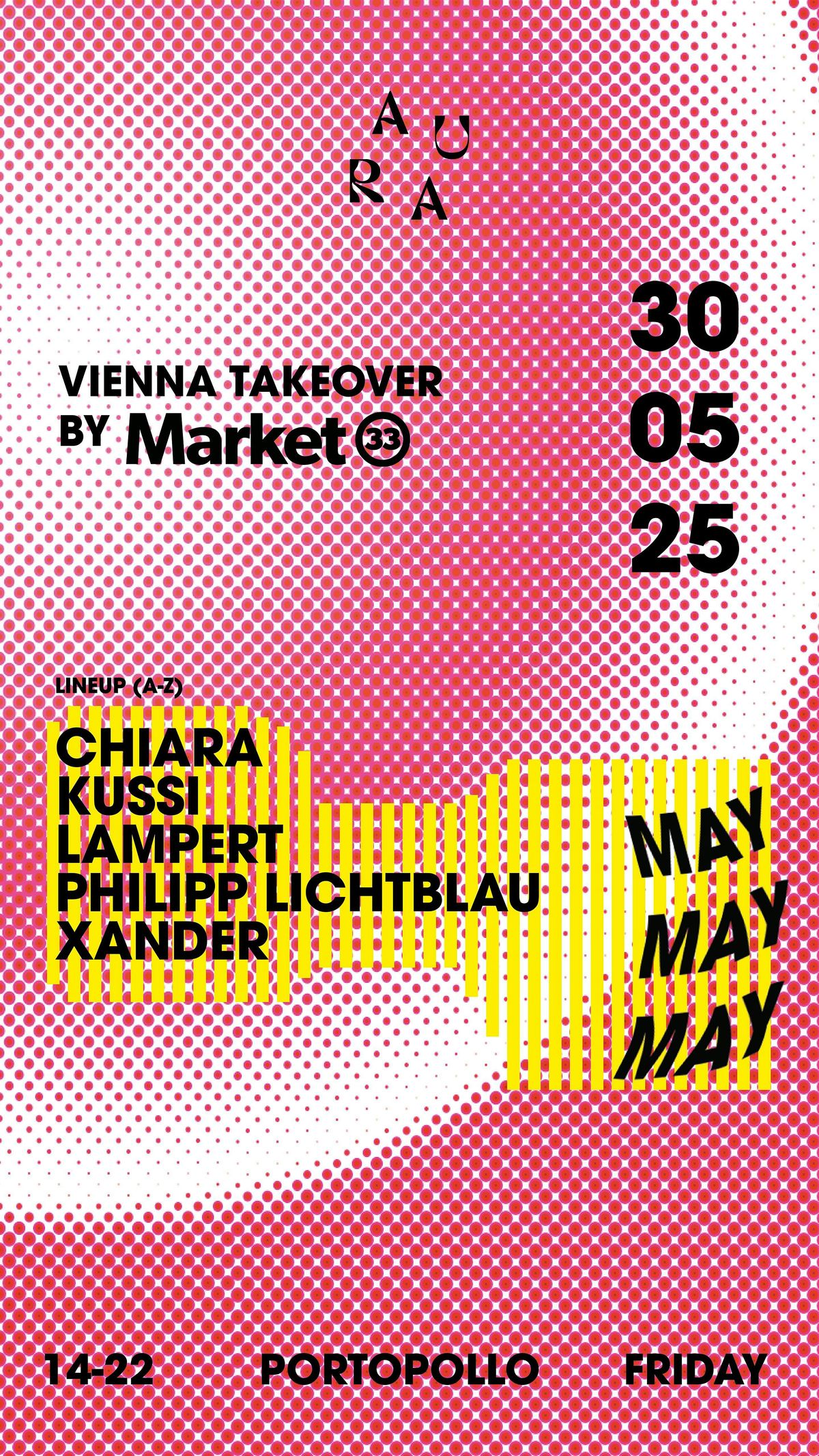 Vienna Takeover by Club Market 33 w/ AURA, 30 May | Event in Wien | AllEvents