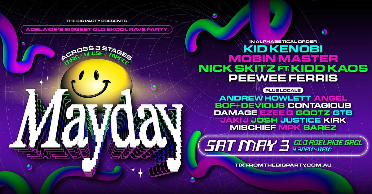 MAYDAY: Old Adelaide Gaol 2025 | Event in Adelaide | AllEvents