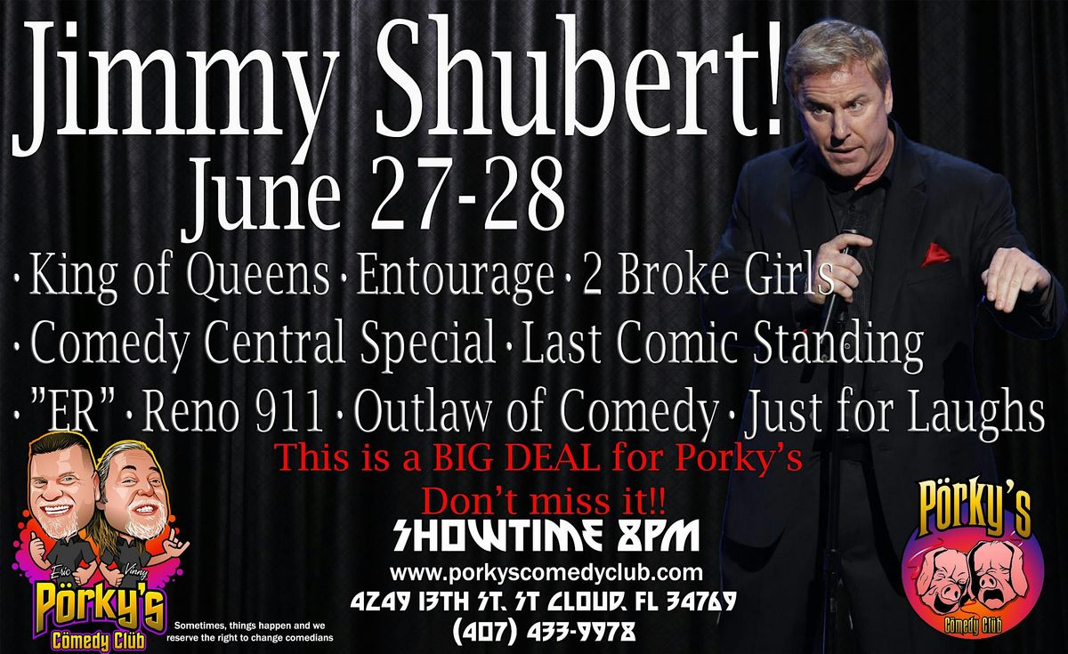 Jimmy Shubert 2025, 28 June | Event in St. Cloud | AllEvents