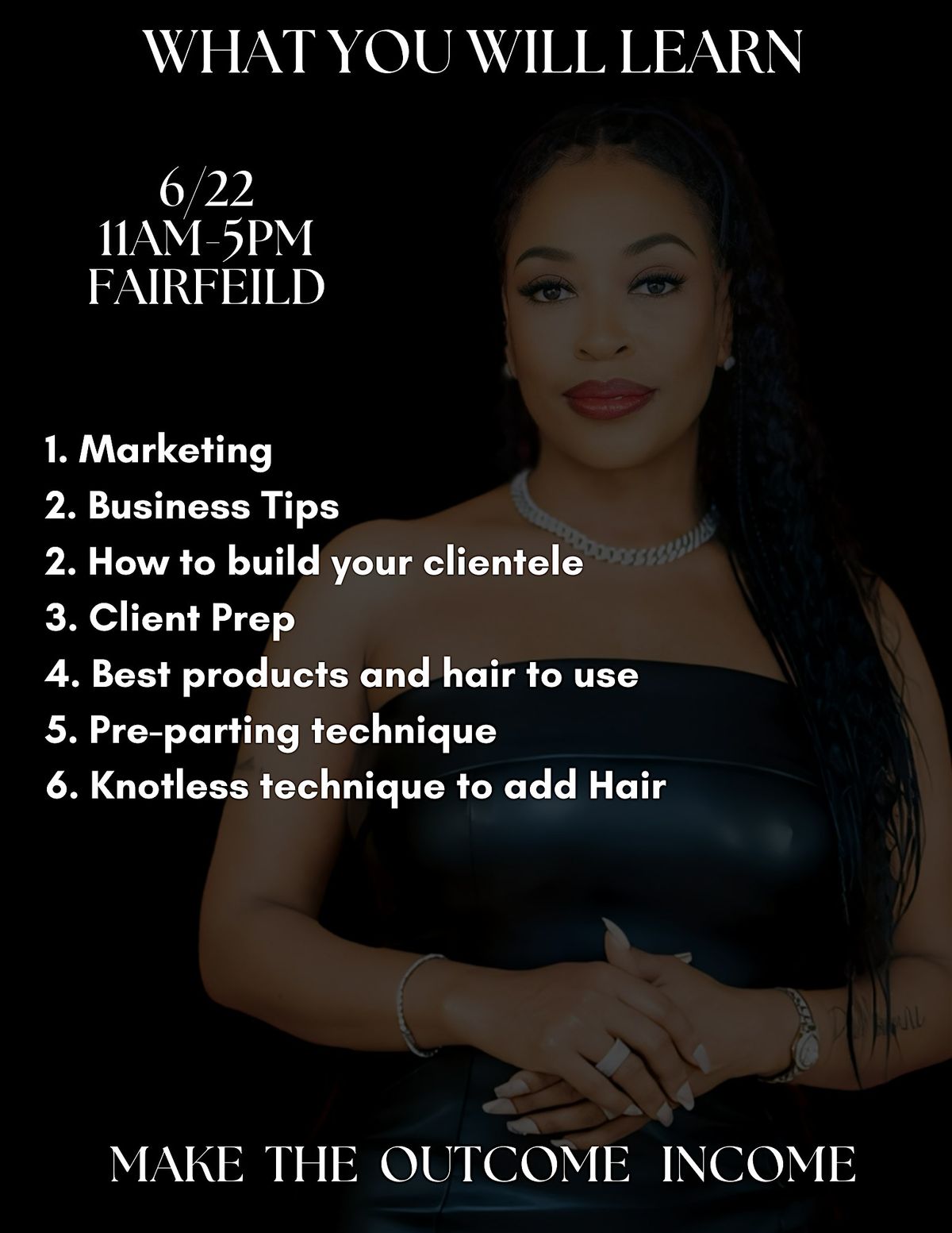 Bay Area Box Braid Class Workshop, 22 June | Event in Fairfield | AllEvents
