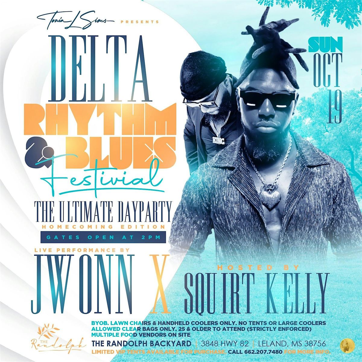 TLS Delta Rhythm & Blues Dayparty & Festival, 19 October | Event in Leland | AllEvents