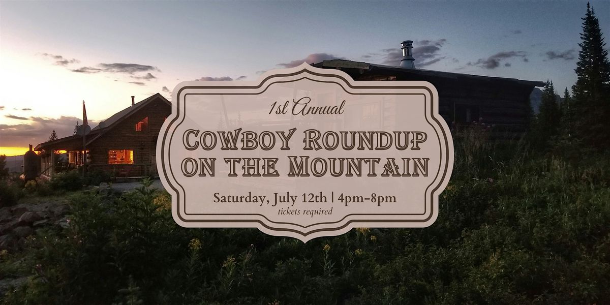 1st Annual Cowboy Roundup on the Mountain, 12 July | Event in Meeker | AllEvents