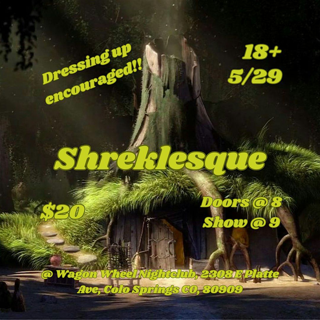 Shreklesque, 29 May | Event in Colorado Springs | AllEvents