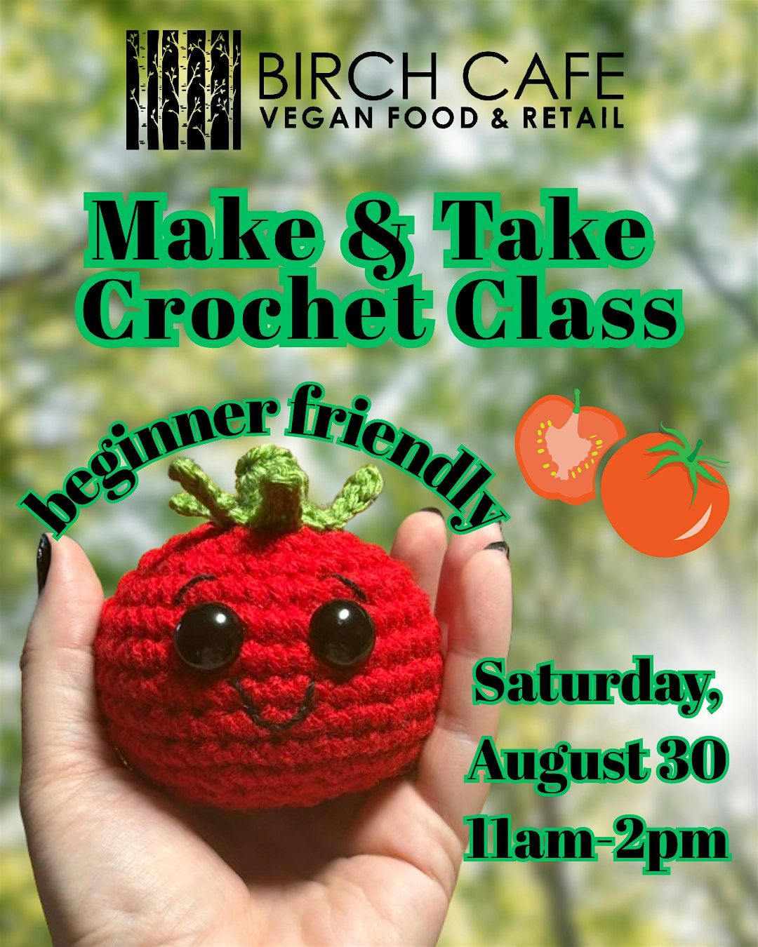 Make & Take Crochet Class Tomato, 30 August | Event in Highland Heights | AllEvents