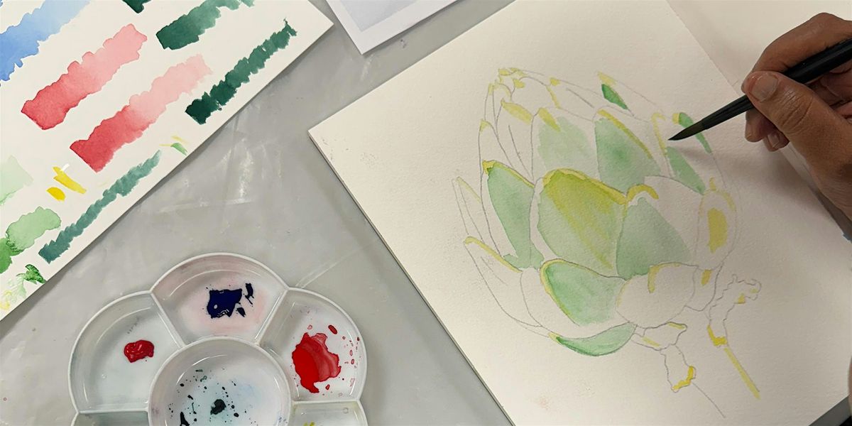 Beginner Watercolors - 4 week class, 6 January | Event in Wilmington | AllEvents