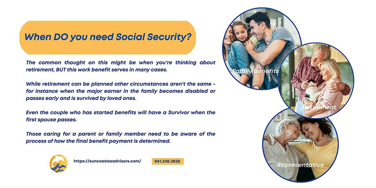 SOCIAL SECURITY & TAX PLANNING, 5 December | Event in Port Charlotte | AllEvents