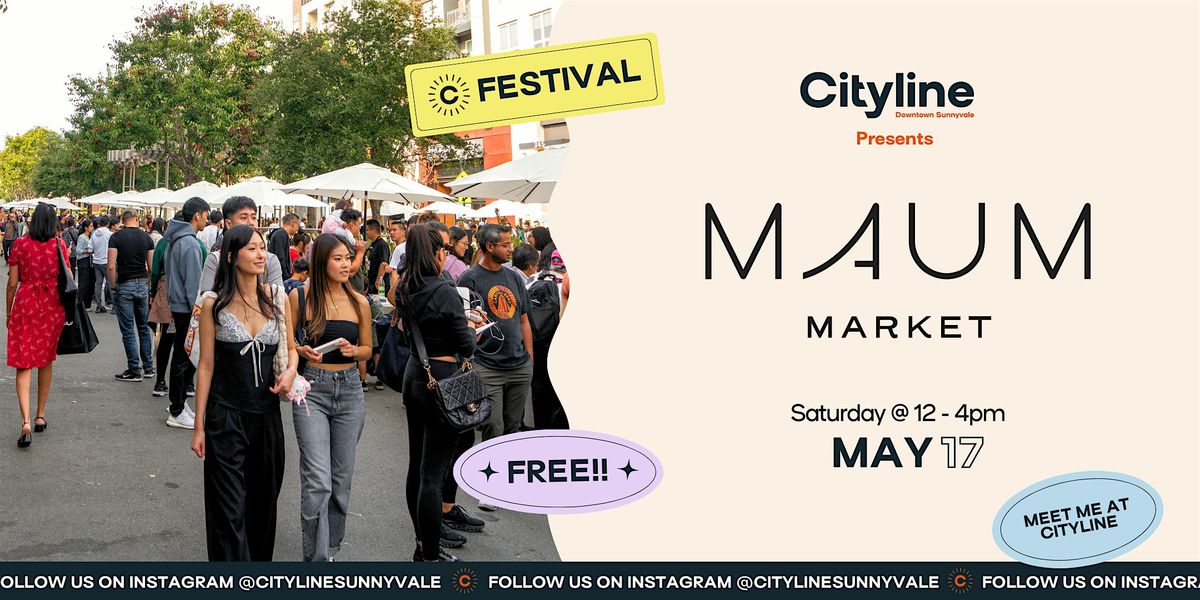 Maum Market at Cityline, 17 May | Event in Sunnyvale | AllEvents