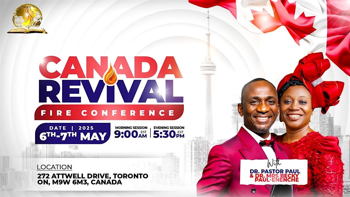 Canada Revival Fire Conference | Event in Toronto | AllEvents