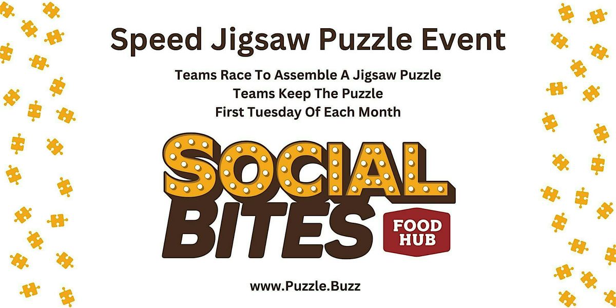 Speed Puzzling at Social Bites in Sandy Spring, GA | Event in Sandy Springs | AllEvents