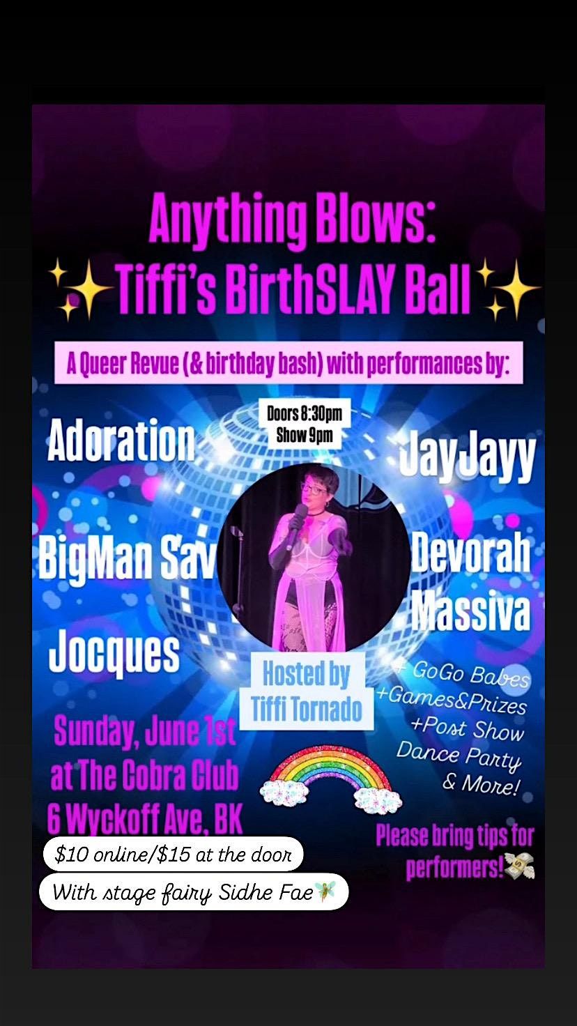 Anything Blows: BirthSLAY Ball!, 1 June | Event in Brooklyn | AllEvents