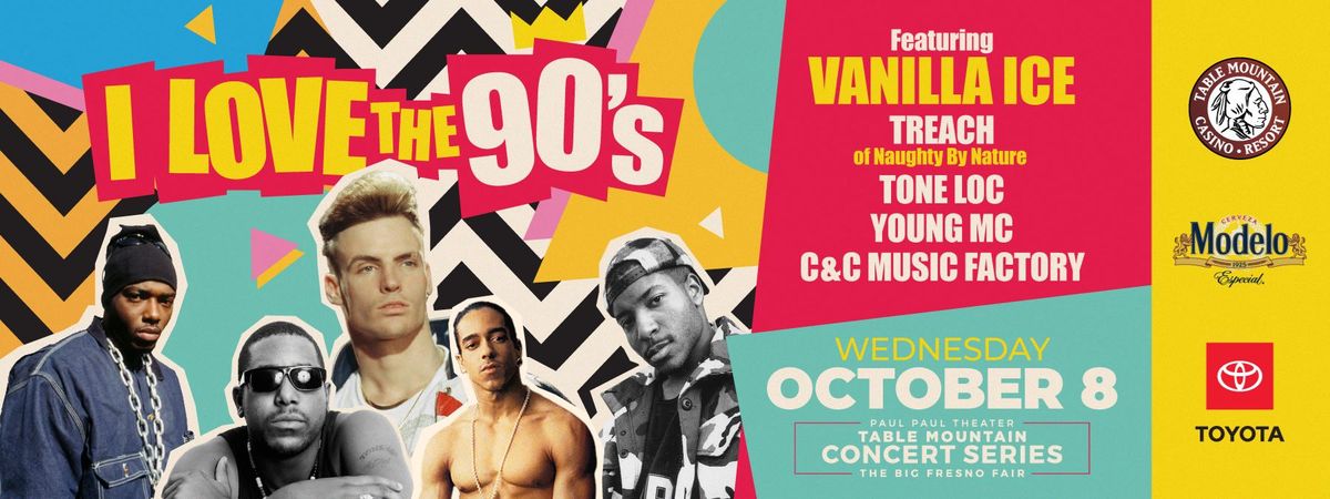 I Love the 90's Tour: Vanilla Ice, 31 August | Event in Lake Charles | AllEvents
