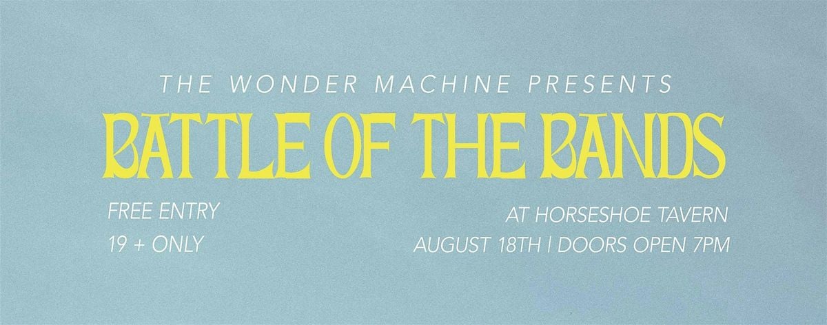Battle of the Bands, 18 August | Event in Toronto | AllEvents
