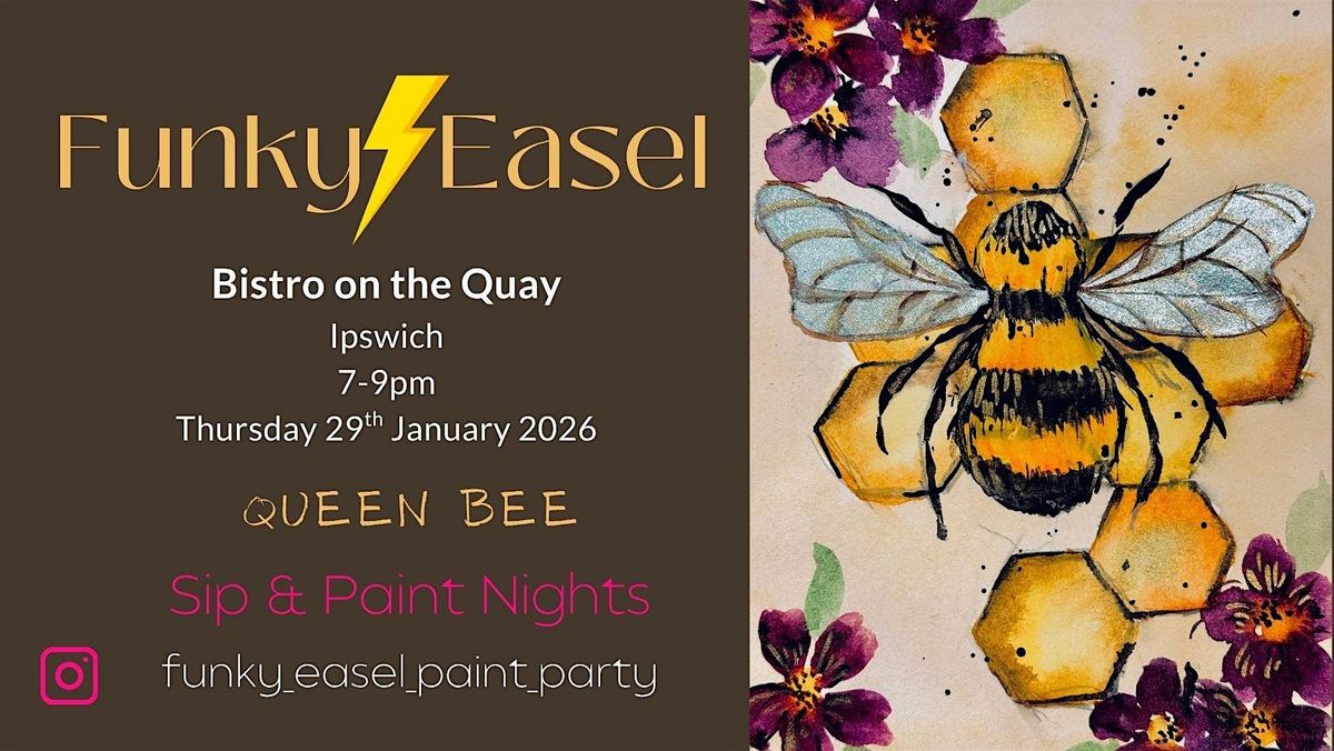 Funky Easel Sip & Paint Party at Bistro on the Quay, 29 January | Event in Ipswich | AllEvents