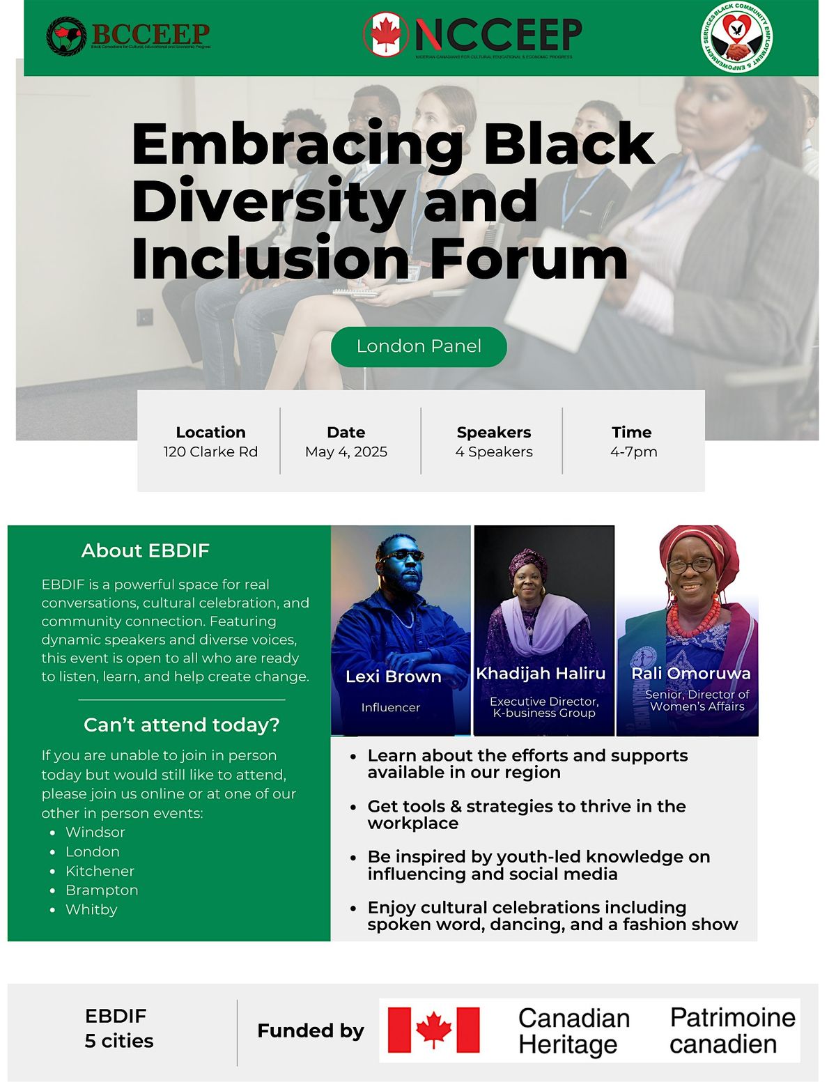 Embracing Black Diversity and Inclusion Forum- London Panel, 4 May | Event in London | AllEvents