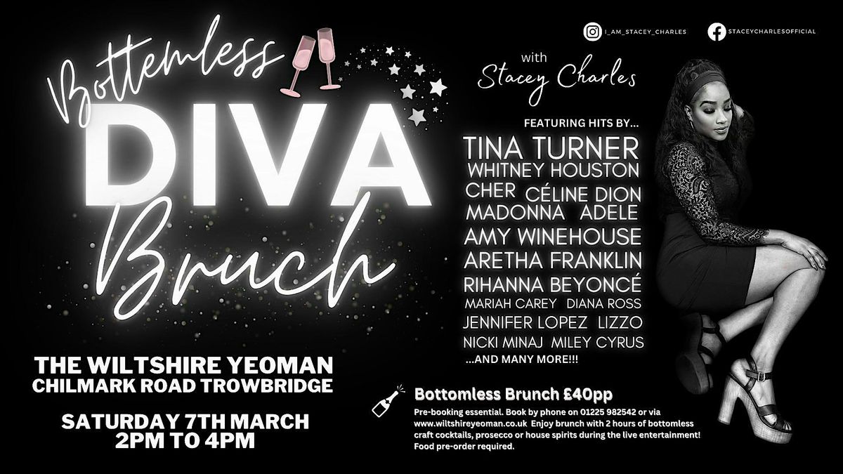 Bottomless DIVA Brunch with Stacey Charles, 7 March | Event in Trowbridge | AllEvents