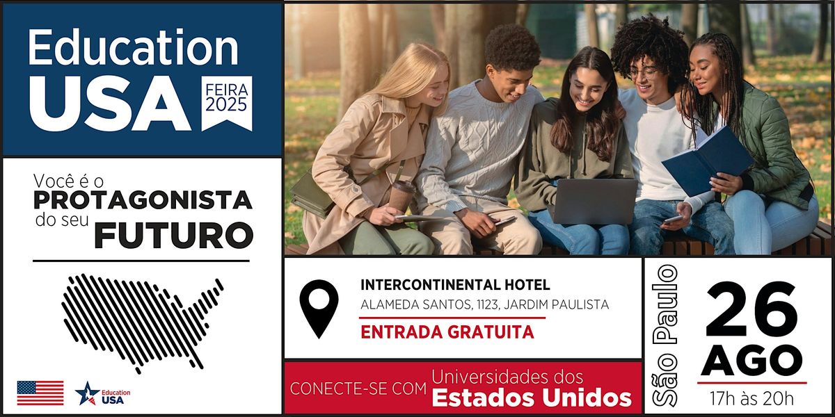 Feira EducationUSA 2025 | São Paulo, 26 August | Event in São Paulo | AllEvents