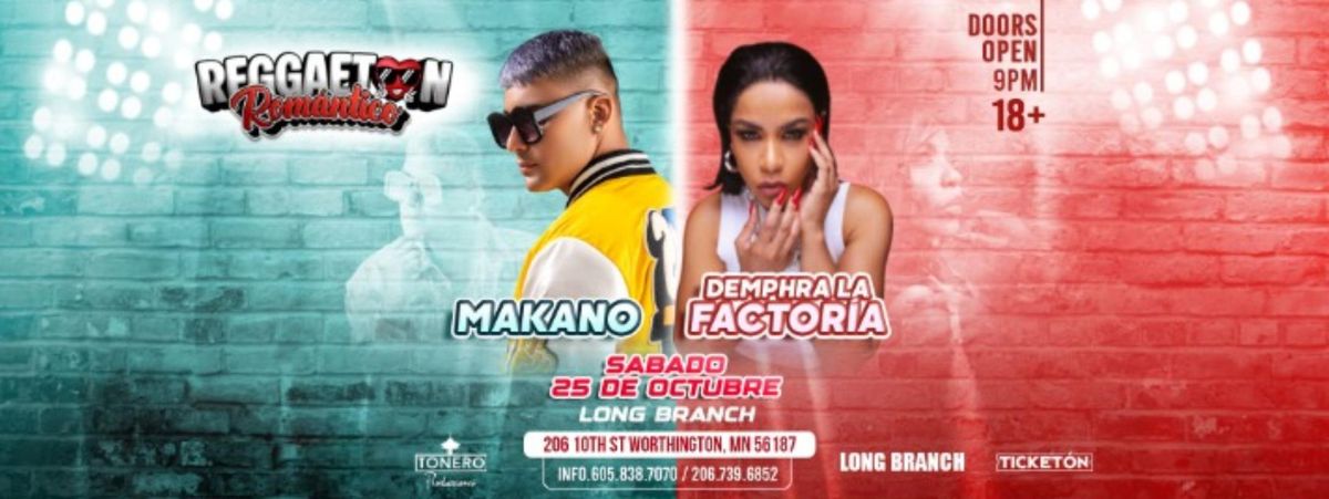 MAKANO & DEMPHRA LA FACTORIA EN WORTHINGTON, 23 May | Event in Worthington | AllEvents