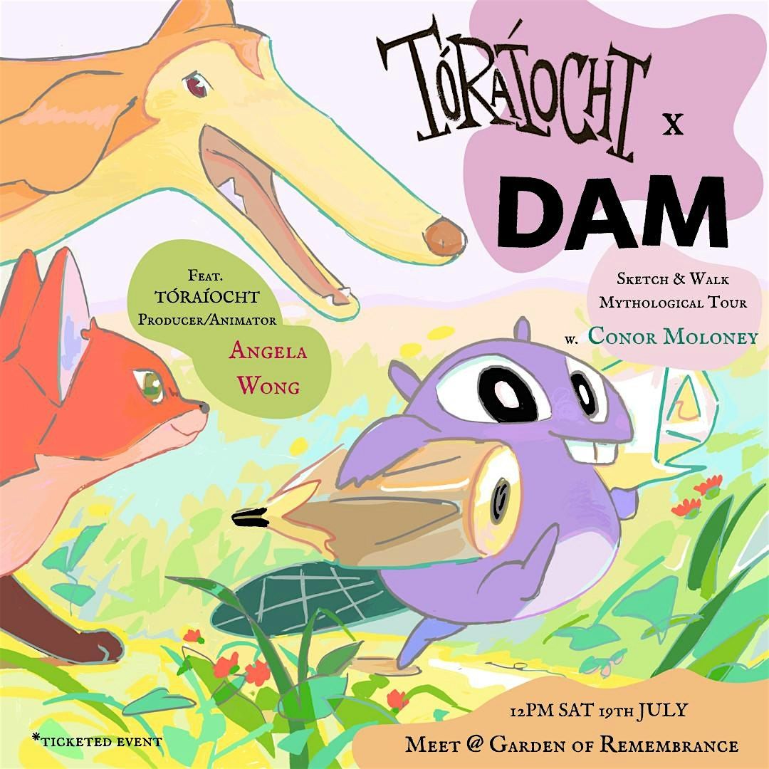 DAM x TORAIOCHT Sketch & Walk Mythology Tour, 19 July | Event in Dublin 1 | AllEvents