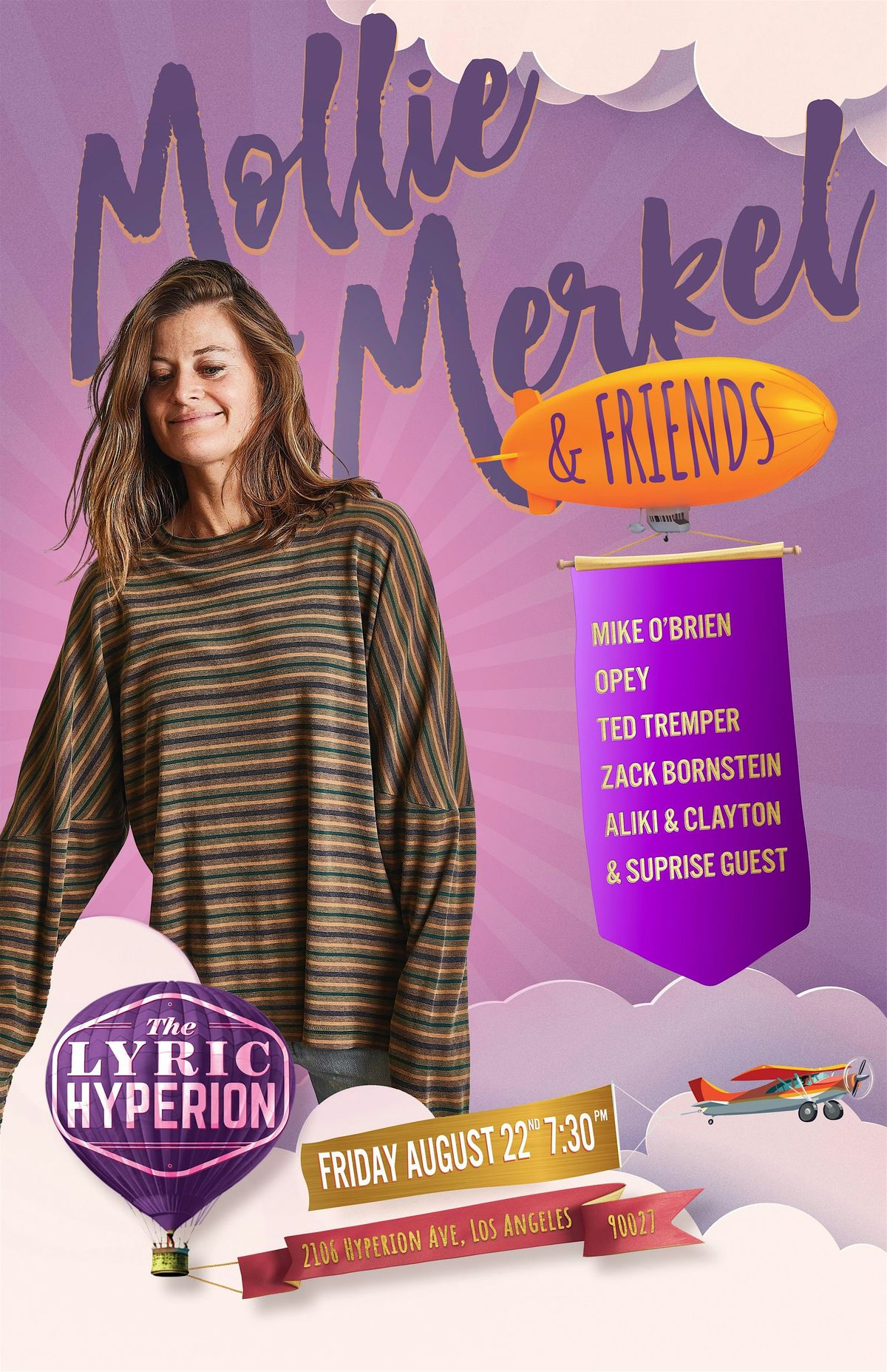Mollie Merkel & Friends, 22 August | Event in Los Angeles | AllEvents